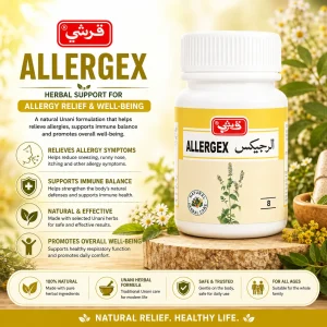 Qarshi Allergex Tablets for Seasonal Allergy and Immune Support